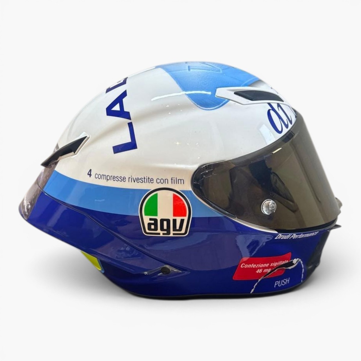 AGV Pista GP RR ROSSI MISANO 2020 Helmet Used Japan | eBay