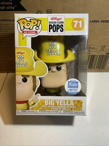 Funko Pop Ad Icons Sugar Corn Pops Big Yella Funko Shop Exclusive 71