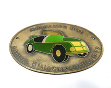 German Car Show Badge Grill Emblem Micro Car 1977 Kleinwagentreffen Auto Museum German Car Show Badge Grill Emblem Micro Car 1977 Kleinwagentreffen Auto Museum