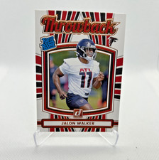 Jalon Walker RC - 2025 Donruss Rated Rookies Throwback #29 - Atlanta Falcons