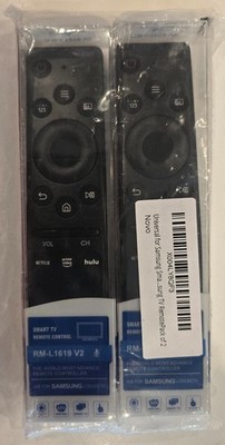 Lot of 2 HUAYU RM-L1619 V2 infrared TV remote control for Samsung TV