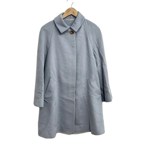 Auth Aquascutum - Manteau femme bleu clair - Photo 1/5