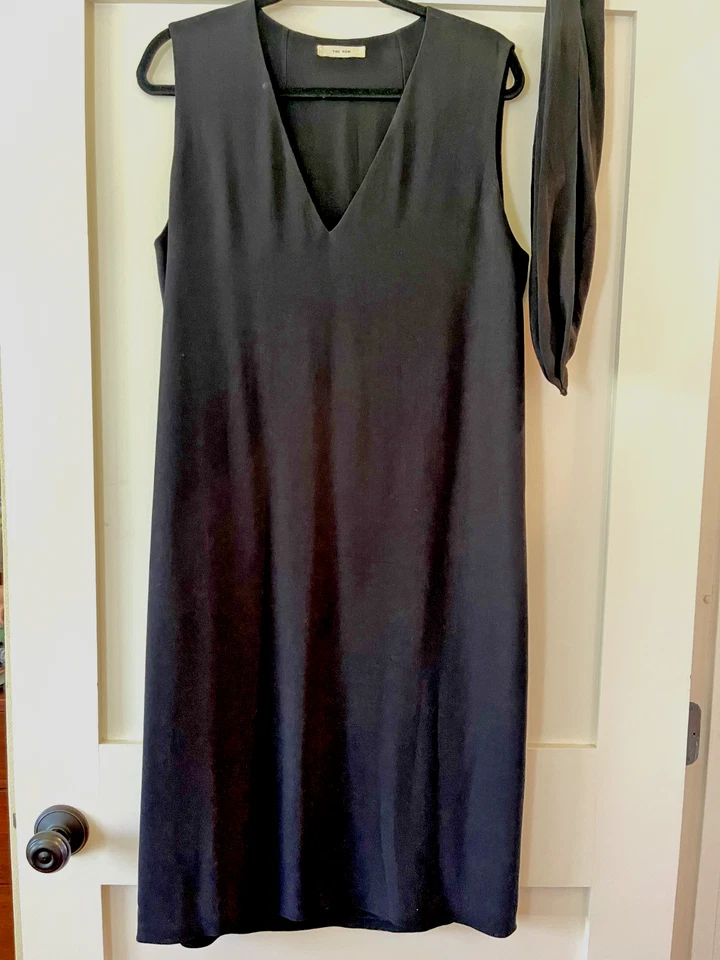 Vestido The Row Flynn negro talla S Foto 3 de 4