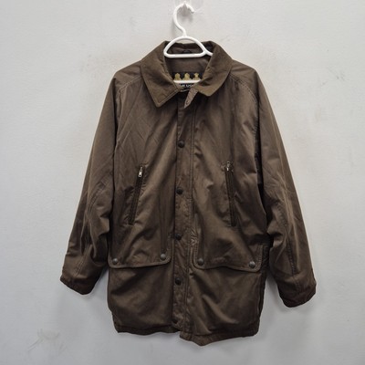 Barbour T267 Epsom Waterproof Breathable Fleece Lined Country Coat Jacket Medium
