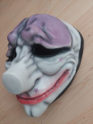 Original PAYDAY 2 Houston Maske (Gaya Entertainment)   offizielles Lizenzprodukt