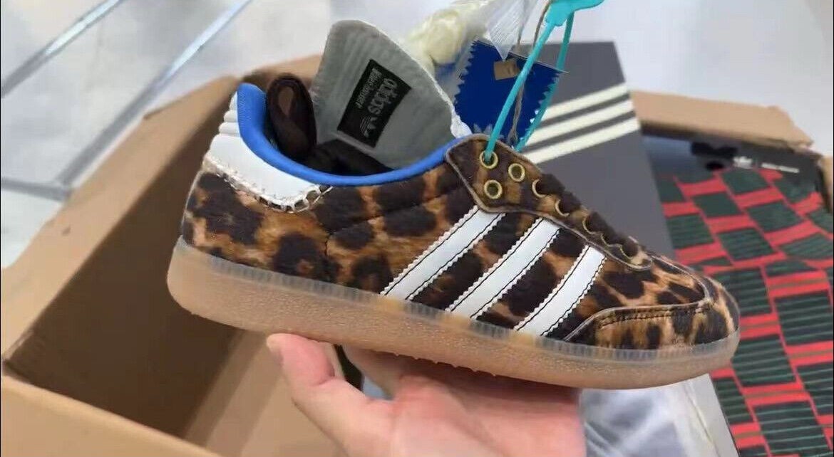 adidas Samba Pony Wales Bonner Leopard - IE0578 - NEW WITH