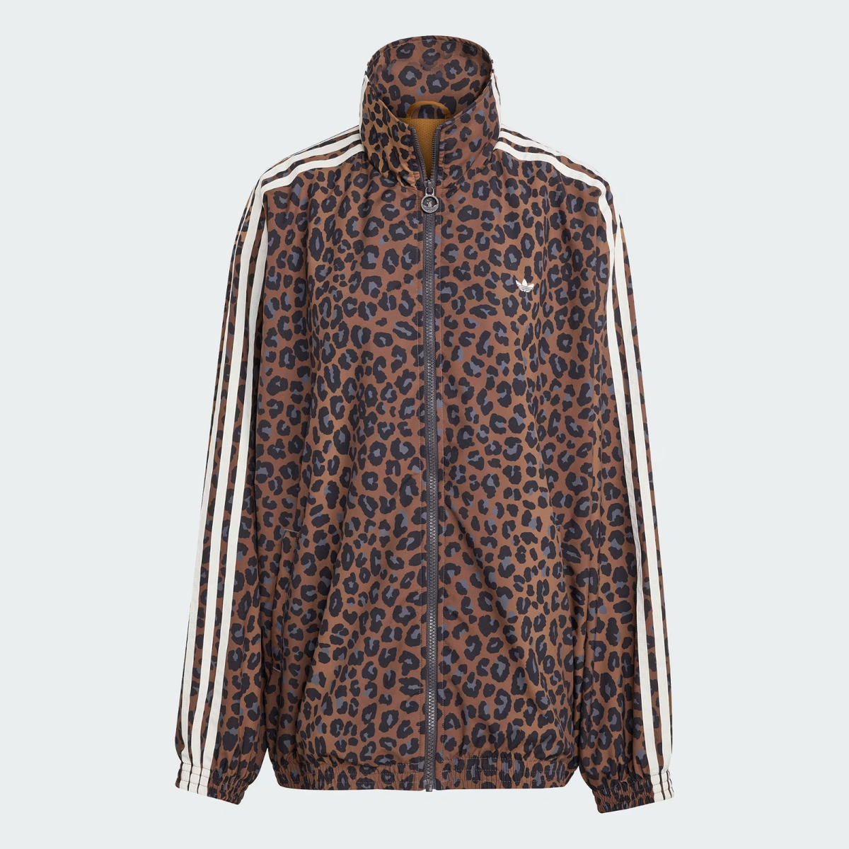 ジャケット・アウター adidas FIREBIRD OVERSIZED TRACKTOP adidas Women's Originals Leopard Firebird Oversized Track Top
