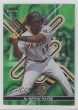 2022 Topps Finest Green Lava Refractor 81/99 Ke'Bryan Hayes #81 0w38