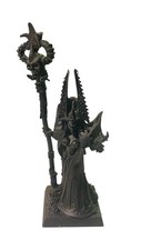 Warhammer Classic Dark Elf Sorceress Morathi 1997 Metal OOP GW