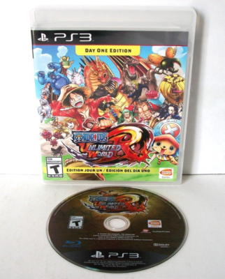 PS3ワンピースコラボ One Piece Unlimited World Red PS3 PlayStation 3 Good Disc Video
