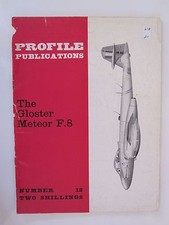 Profile Publications #12 The Gloster Meteor F.8 - Color Profiles, BW Photos