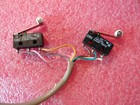 2 x Microschalter Cherry DB3 mit Anschlußkabel 1,10m 6x0,25 mit Befesti.Material