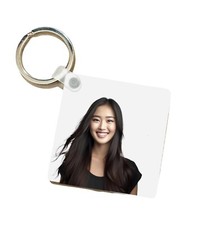 Personalised Photo Keyring Any Picture Custom Keychain Double Side Print