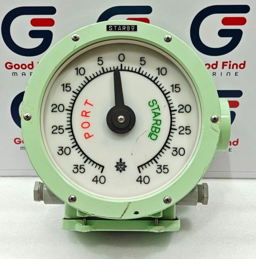 OSAKA NUNOTANI SEIKI JIS F 8522 SD 200 ELECTRIC RUDDER ANGLE INDICATOR RECEIVER - Image 3 of 4