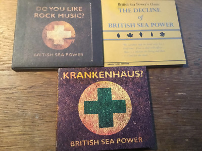 British Sea Power [3 CD Alben] Do You Like Rock Music? + Decline of +Krankenhaus