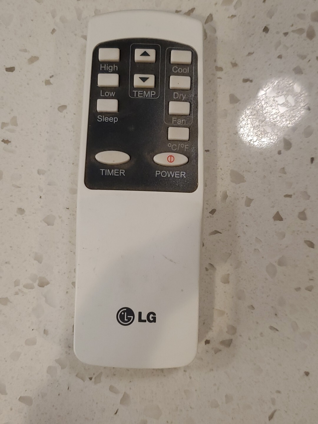 Genuine LG TC2013 QC PASS Remote White Air Conditioner Controller Free Shipping