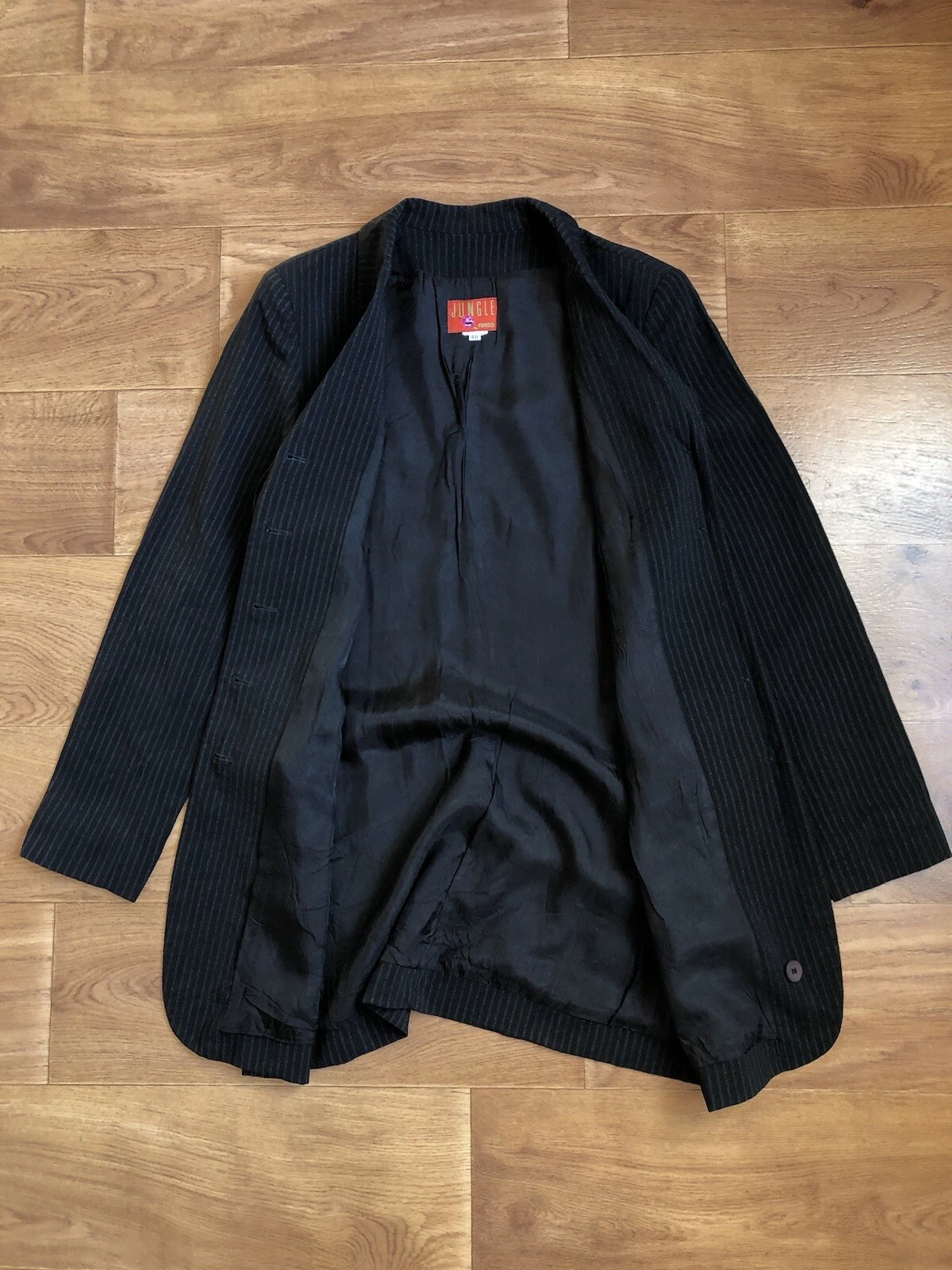 Giacca blazer Kenzo Jungle da donna nera taglia 40