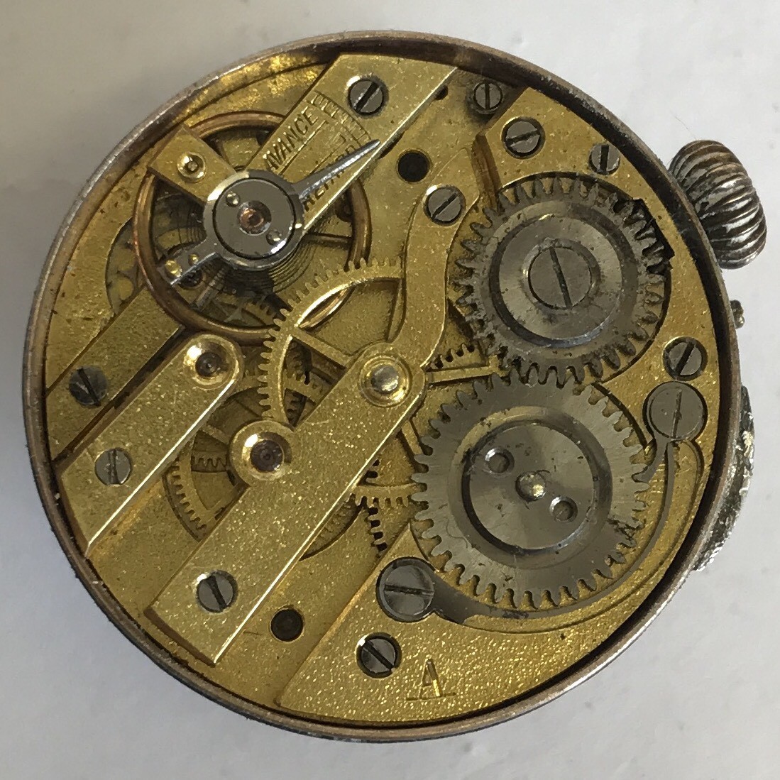 Antique French Solid 800 Silver Buttonhole Watch … - image 11