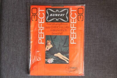 Vintage KUNERT Perfect Feinstrumpfhose Gr. 38-40 Inka 30 den Neu OVP