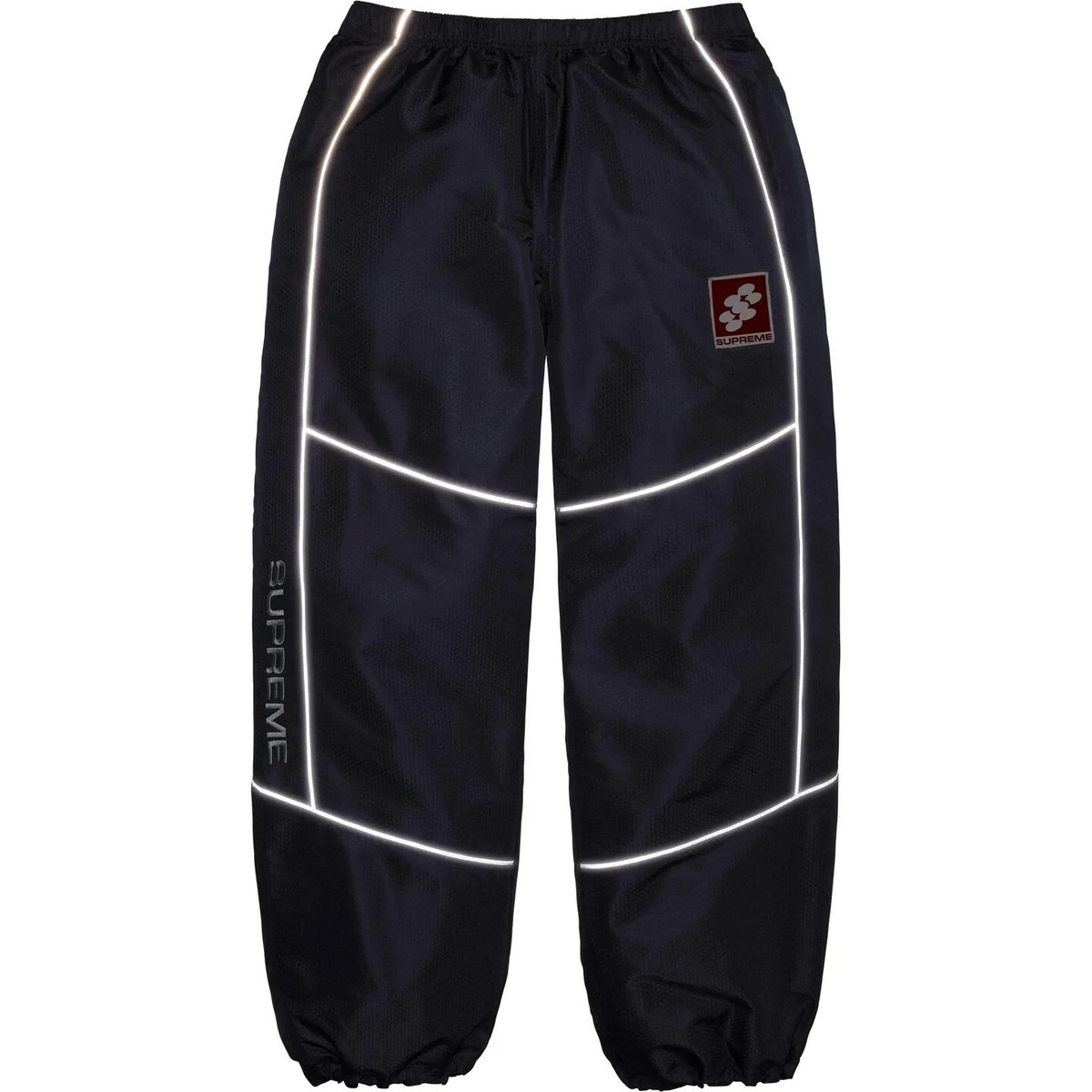 Supreme Reflective Piping Track Pant 4colors FW24 Size S-XXL Supreme Reflective Piping Track Pant 4colors FW24 Size S-XXL