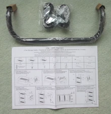 Kirkland Multi-Purpose 3 Tier Rolling Cart, Item 1541581, * Wheels/Handle ONLY *