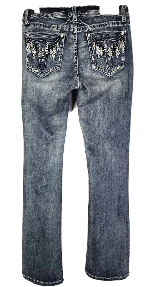 Bedazzled jean store pockets