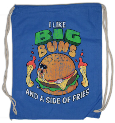 I Like Big Buns Turnbeutel Barbecue Chef Cook Fun Hamburger Burger Bun Koch