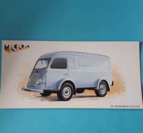 10 foto cartoline a colori di vari veicoli Renault.MACADAM - Picture 3 of 11