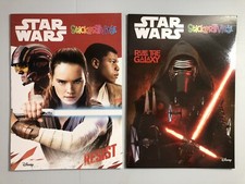 TWO 2 Disney Star Wars Stickertivity Sticker Activity Books BRAND NEW
