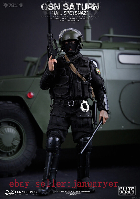 Damtoys 1/6 78024:Osn Saturn Jail Spetsnaz---- Fsin Special Police