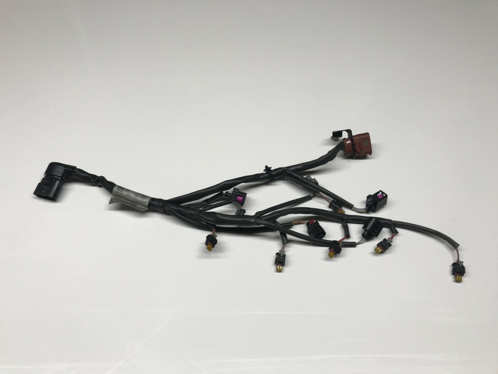 LAMBORGHINI HURACAN LP610 BANK 2 (6-10) INJECTORS WIRING HARNESS OEM 07L971627AC