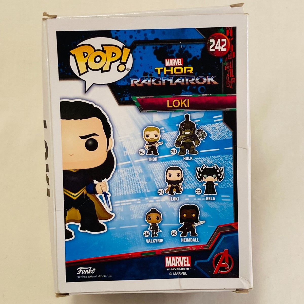 Funko Pop! Marvel: Thor Ragnarok Loki Sakaarian #242 Vinyl Figure