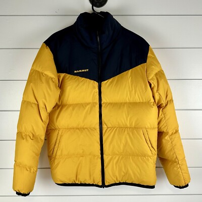 Mammut WHITEHORN Reversible Down Zip In Jacket Men's Size 27x21.5