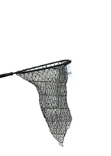 Joy Fish Landing Net 11" X 15" Hoop 5'' Plastic Handle Black