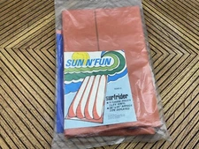 SUN N' FUN SURFRIDER Inflatable Pool Float Raft Matress 28"x48" Vintage NEW NOS
