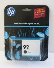 Genuine HP 92 Ink Cartridge Black C9362WN, New Sealed 05/2012