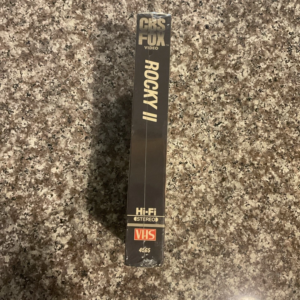 Rocky II 1979 Sylvester Stallone VHS Red Label CBS Fox 1984. New & Sealed. - Image 2 of 4