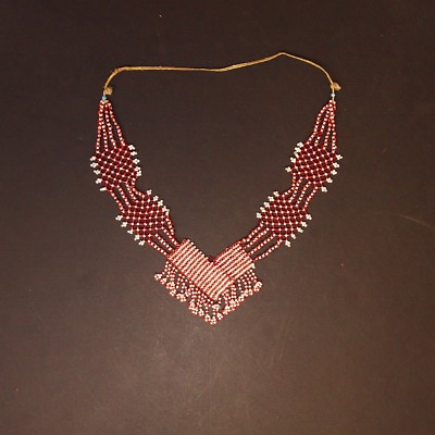 Turkmani ATS Afghani Kuchi Tribal Beaded NECKLACE 811j9