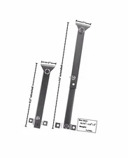 1966-77 Ford Bronco Rear Window Props - Pair New Dii