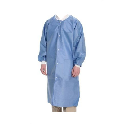 VALUMAX EXTRA SAFE LAB COATS CEIL BLUE EXTRA LARGE KNEE LENGTH 10/PACK