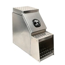 25"X28"X12" Side Mount Aluminum Semi Truck Tool Storage Saddle Step Box w/T-Lock