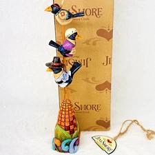Jim Shore Raven About Harvest Time Fall 2010 Figurine #4017598 Box Tag 10” EUC