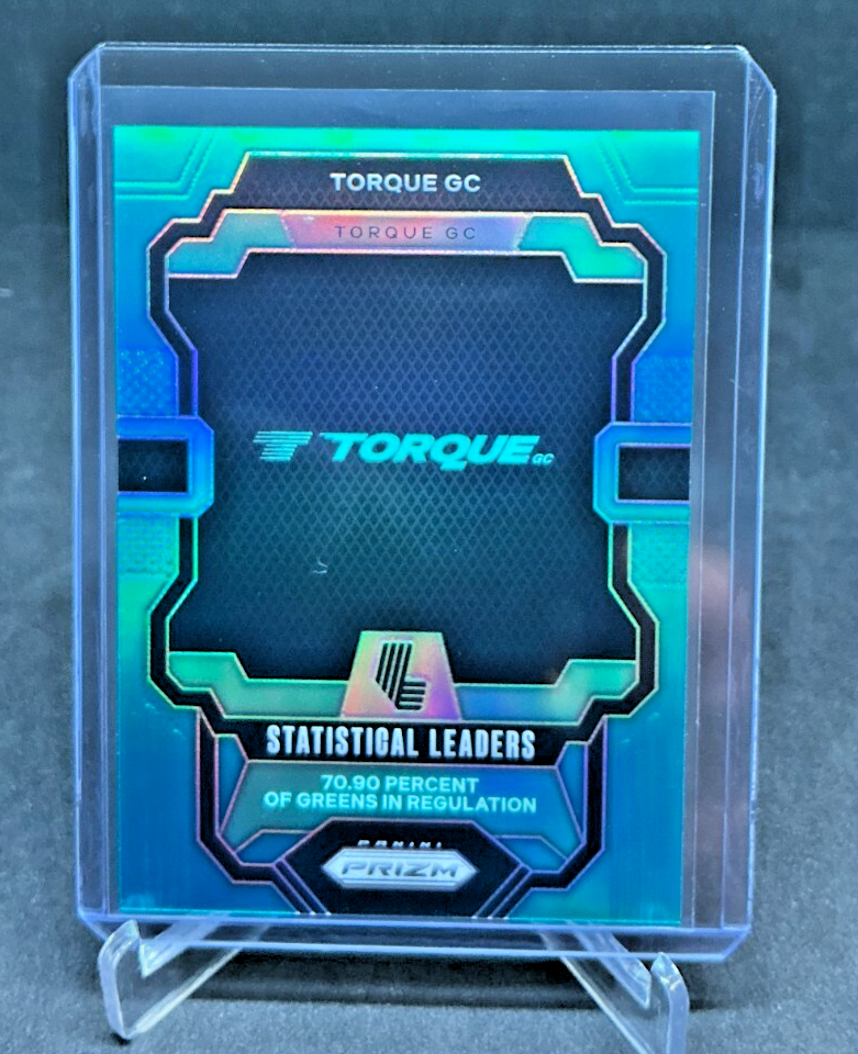 2024 Panini Prizm LIV Golf Statistical Leaders TORQUE GC Teal 182/199 #94