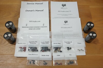 Sansui AU-9900 rebuild restoration recap service kit repair filter
