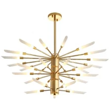 Post modern fashion LED Nordic restaurant pendant light living room Chandelier