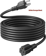 16/3 Extension Cord Heavy Duty, Extension Cable for Indoor Outdoor ETL Listed US