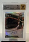 JOE BURROW 2020 Panini Select #/49 Rookie Patch Auto Mint 9 Beckett 10 Autograph