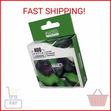 Photo Corners 400 Pcs Clear Self-Adhesive Picture Mounting Corner Stickers for D
