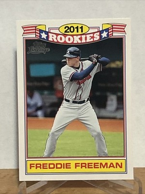 2011 Topps Lineage - Rookies Freddie Freeman #1 (RC)