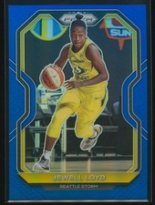 Jewell Loyd 2021 Panini Prizm WNBA Blue Prizm /149 #2